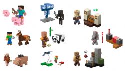 MINECRAFT - ENSEMBLE DE 2 FIGURINES 3,25